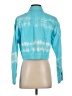Blank NYC 100% Cotton Tie-dye Teal Denim Jacket Size S - photo 2
