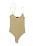 Missy Empire Tan Bodysuit Size 12 - photo 1