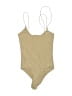 Missy Empire Tan Bodysuit Size 12 - photo 2