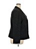 R&M Richards 100% Polyester Chevron-herringbone Black Blazer Size 18 - photo 4