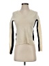 Madewell 100% Wool Color Block Ivory Wool Pullover Sweater Size XS - photo 1