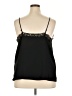 Halogen 100% Polyester Black Sleeveless Blouse Size 2X - photo 2