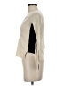 Madewell 100% Wool Color Block Ivory Wool Pullover Sweater Size XS - photo 5