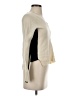 Madewell 100% Wool Color Block Ivory Wool Pullover Sweater Size XS - photo 4