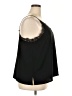 Halogen 100% Polyester Black Sleeveless Blouse Size 2X - photo 4