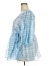 Future Collective Blue 3/4 Sleeve Blouse Size XXL - photo 5