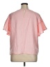 Symple NYC Pink Short Sleeve Blouse Size XL - photo 2