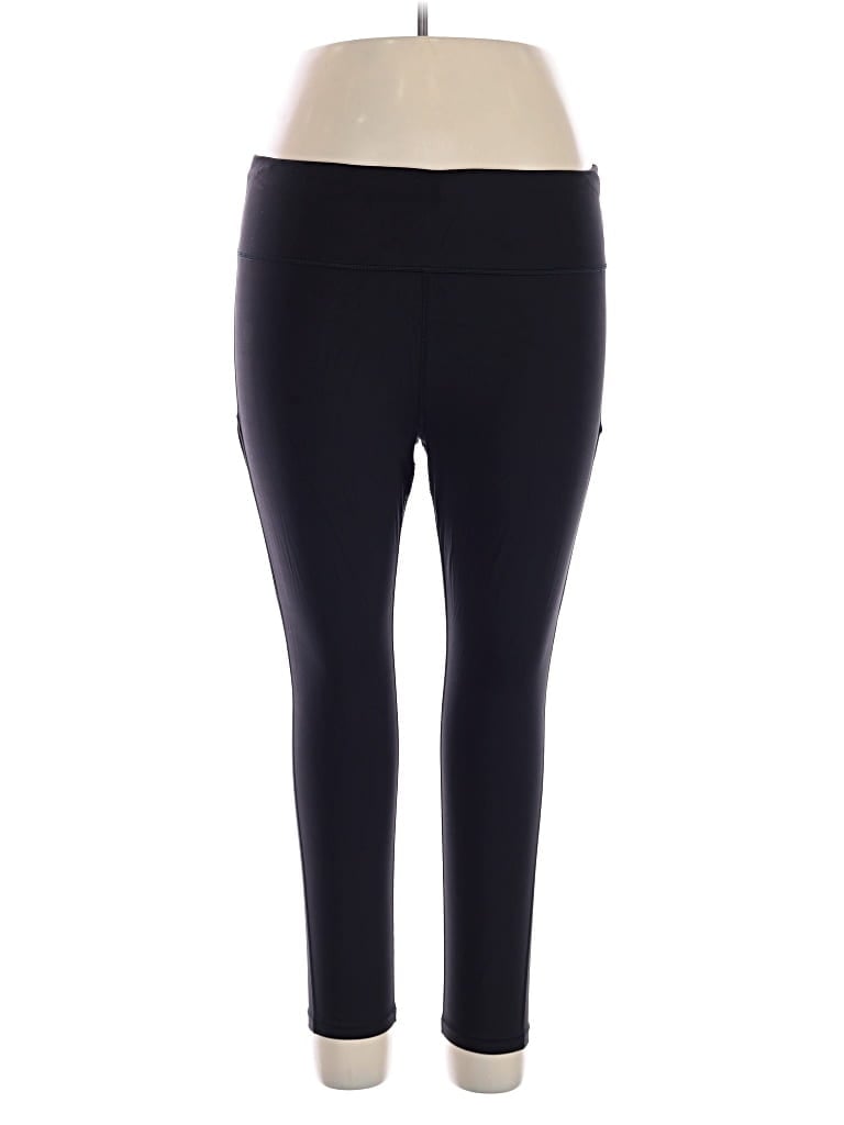 Pre-owned Athleta Active Pants In Black