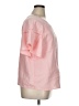 Symple NYC Pink Short Sleeve Blouse Size XL - photo 4