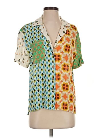 Urban Outfitters Short Sleeve Blouse (view 1)