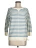 Lauren Jeans Co. 100% Cotton Stripes Blue Pullover Sweater Size M - photo 1