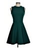 Madewell Solid Green Cocktail Dress Size 0 - photo 1