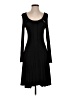 PREMISE Solid Black Casual Dress Size XS - photo 1