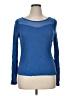 BCBGMAXAZRIA Blue Long Sleeve T-Shirt Size XL - photo 1