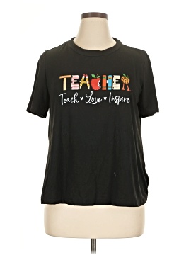 Shein Curve Short Sleeve T Shirt