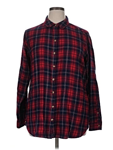 Jachs Girlfriend Long Sleeve Button-Down Shirt (view 1)