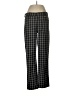 Golfino Plaid Black Casual Pants Size 8 - photo 1