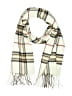 Unbranded Plaid Ivory Scarf One size - photo 1
