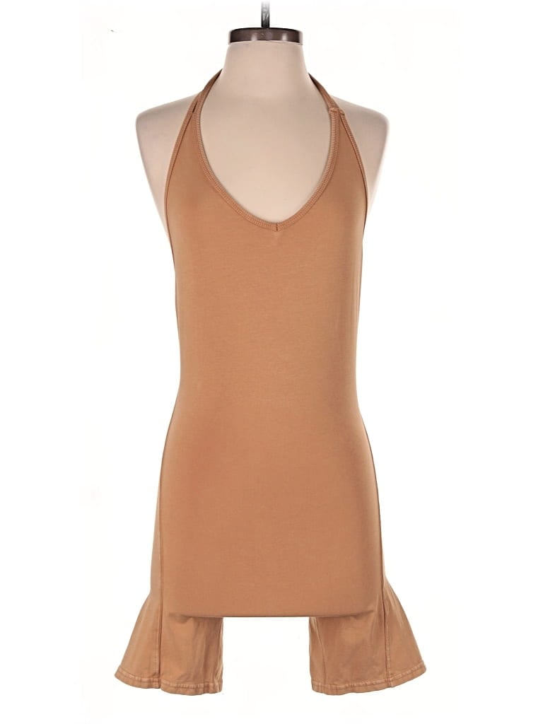 Pre-owned Fp Movement Romper In Tan