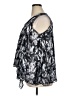 Simply Vera Vera Wang 100% Polyester Silver Sleeveless Blouse Size XL - photo 5