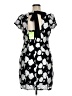 Sam Edelman 100% Nylon Print Black Cocktail Dress Size 14 - photo 2