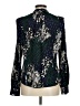 Veronica Beard Animal Print Black Long Sleeve Silk Top Size 6 - photo 2