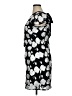 Sam Edelman 100% Nylon Print Black Cocktail Dress Size 14 - photo 5