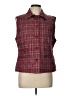Faconnable 100% Polyester Burgundy Vest Size L - photo 1