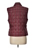 Faconnable 100% Polyester Burgundy Vest Size L - photo 2