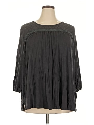 Suzanne Betro 3/4 Sleeve Blouse (view 1)