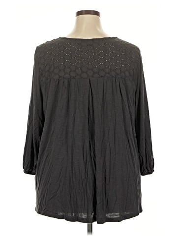 Suzanne Betro 3/4 Sleeve Blouse (view 2)