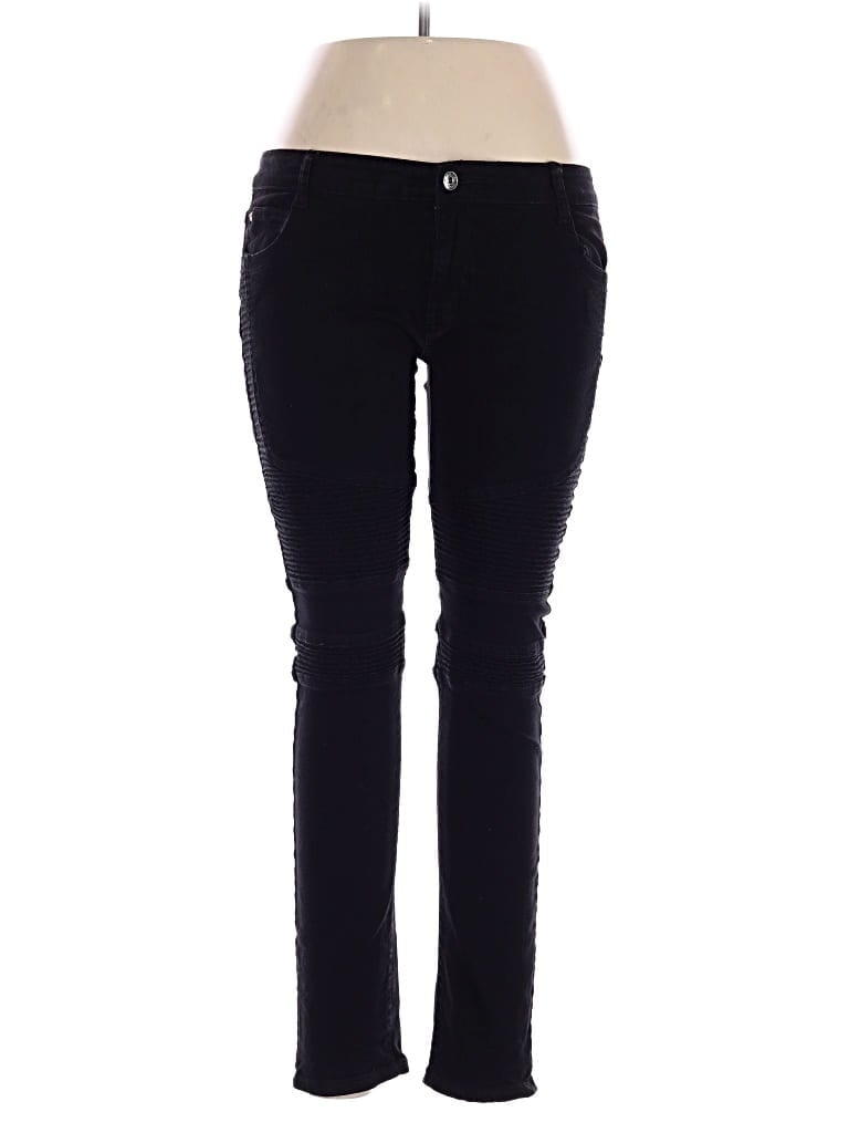 Pre-owned Jeans Jeggings In Black