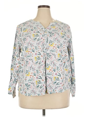 Style&Co 3/4 Sleeve Blouse (view 1)