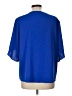 Unbranded Blue 3/4 Sleeve Blouse Size L - photo 2