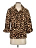 Charter Club Animal Print Brown Jacket Size P (petite) - photo 1