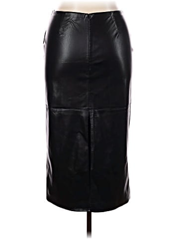 Good American Faux Leather Skirt (view 2)
