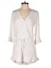 Piyama 100% Cotton Solid Ivory Romper Size S - photo 1