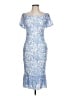 Shein Blue Cocktail Dress Size L - photo 1