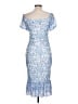 Shein Blue Cocktail Dress Size L - photo 2