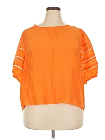 Sharagano Short Sleeve Top (view 1)