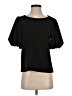 Green Envelope Black Short Sleeve Top Size S - photo 1