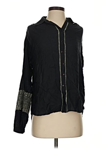 Amuse Society Long Sleeve Blouse (view 1)