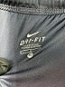 Nike 100% Polyester Color Block Black Athletic Shorts Size M - photo 3