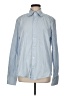 Zara Stripes Blue Long Sleeve Button-Down Shirt Size M - photo 1
