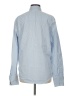 Zara Stripes Blue Long Sleeve Button-Down Shirt Size M - photo 2