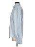 Zara Stripes Blue Long Sleeve Button-Down Shirt Size M - photo 5