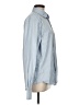Zara Stripes Blue Long Sleeve Button-Down Shirt Size M - photo 4