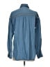 Knox Rose Blue Long Sleeve Button-Down Shirt Size XS - photo 2