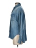 Knox Rose Blue Long Sleeve Button-Down Shirt Size XS - photo 5