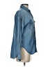 Knox Rose Blue Long Sleeve Button-Down Shirt Size XS - photo 4